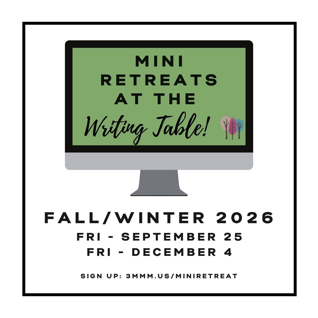 Fall - Winter 2026 Mini Writing Retreats at The Writing Table