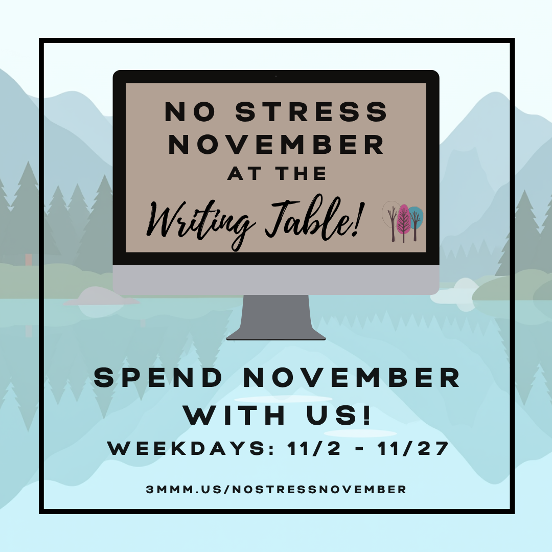 No Stress November Invitation