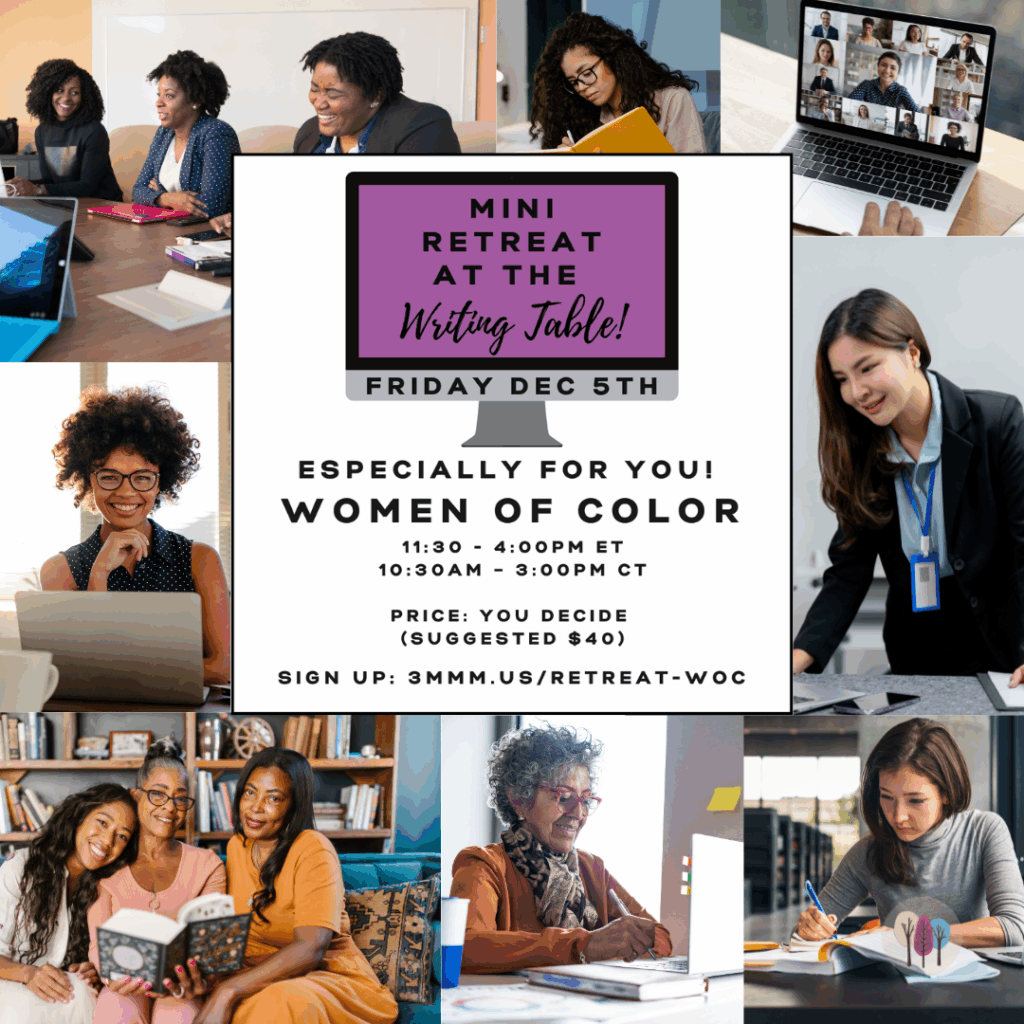 Women of Color Mini Writing Retreat